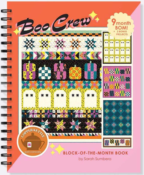 Boo Crew by Copper Kettle Block of the Month Quilt Patterns