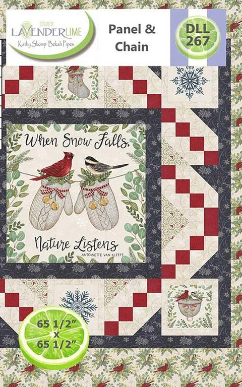 Panel & Chain Quilt Pattern by Lavender Lime