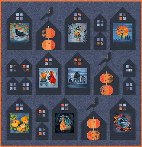 Neighborhood Views by Robin Pickens Quilt Pattern