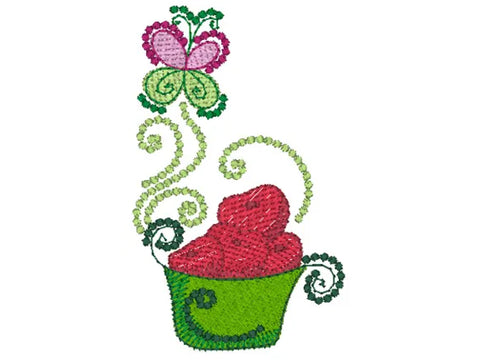 Purely Gates Applique Swirly Farm Animals with Mylar