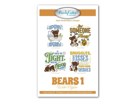 Purely Gates Bears 1 with Mylar