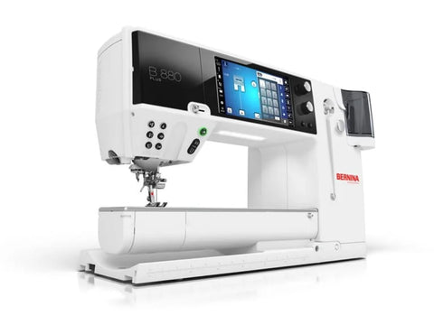 Bernina B880E PLUS Sewing & Embroidery Machine with Optional Embroidery - Open Box
