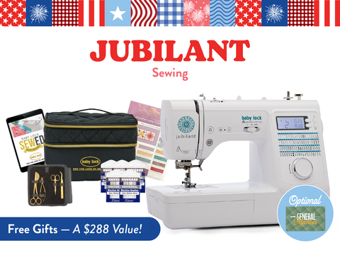 Baby Lock Jubilant Sewing Machine