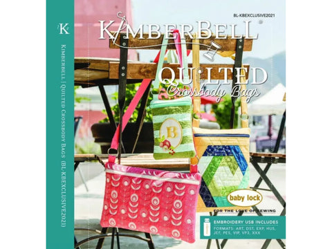 Kimberbell & Baby Lock Quilted Crossbody Bags Project
