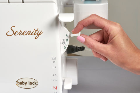 Baby Lock Serenity 4/3/2 Thread Serger with RevolutionAir™ Threading System