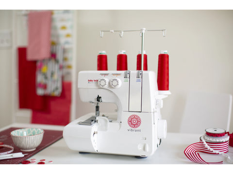 Baby Lock Vibrant 4/3/2 Thread Serger with Color-Coded Threading System