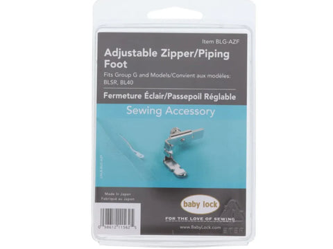 Zipper/Piping Adjustable Foot
