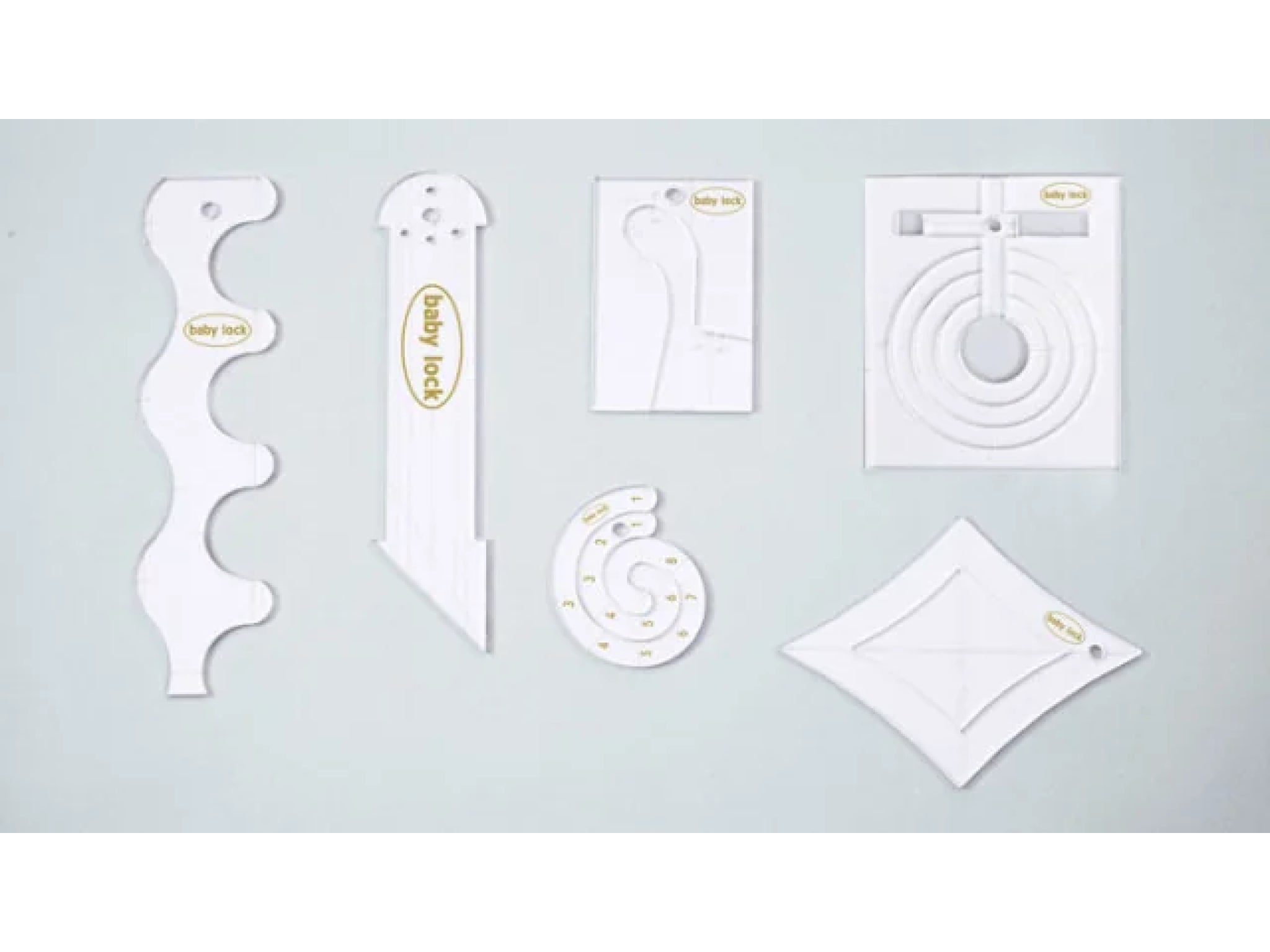 Baby Lock Ruler Kit for High Shank & Long Arm Machines – B-Sew Inn