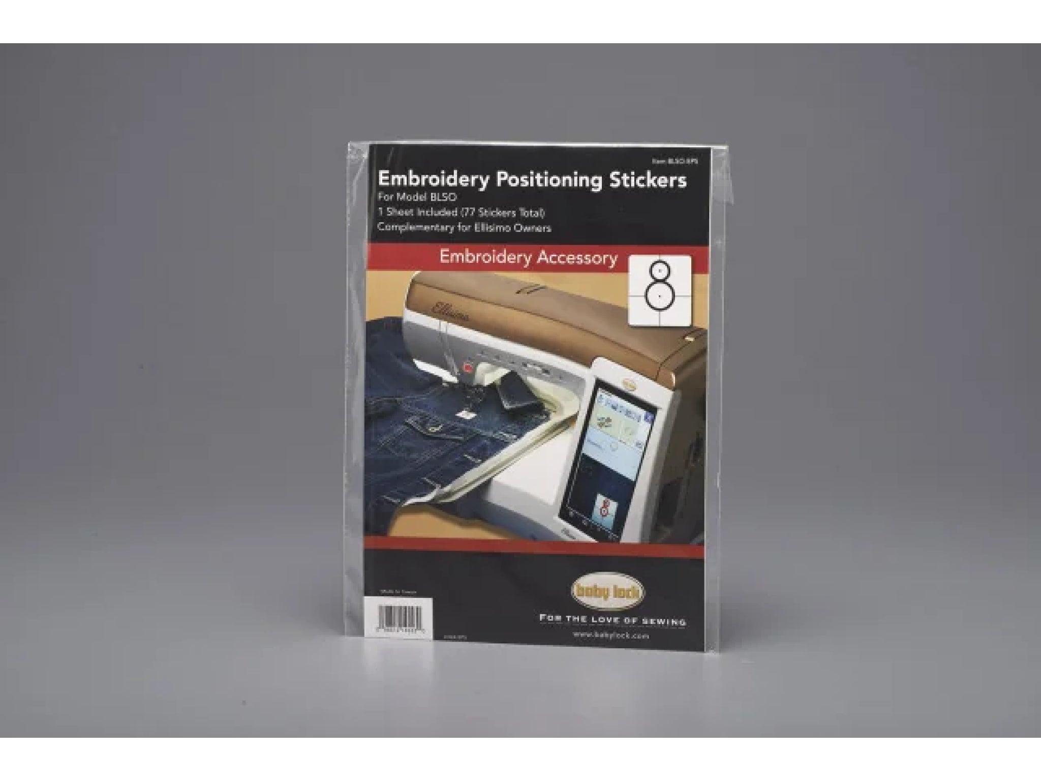 Embroidery Positioning Stickers – B-Sew Inn