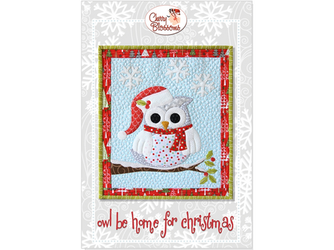 Owl be Home for Christmas In-The-Hoop Pattern
