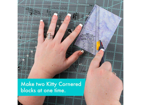 Creative Grids Kitty Cornered Ruler