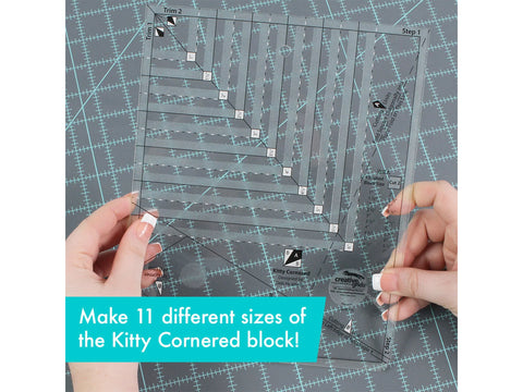 Creative Grids Kitty Cornered Ruler