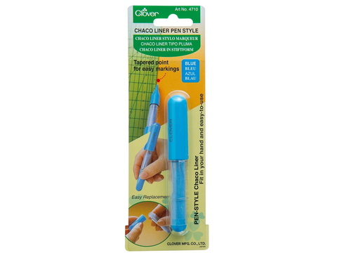 Clover Chaco Pen Style Liner - Blue