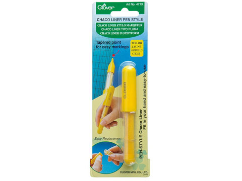 Clover Chaco Pen Style Liner - Yellow
