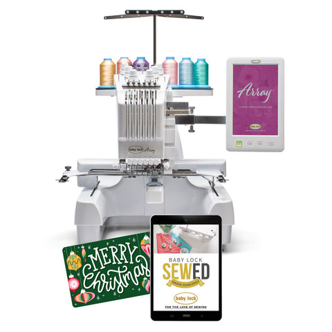 Baby Lock Array 6-Needle Free Arm Embroidery Machine