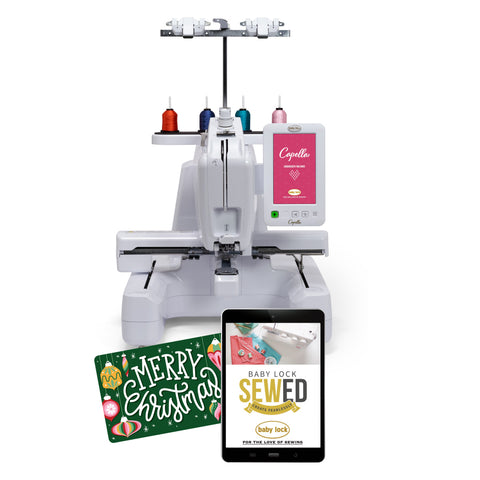 Baby Lock Capella Single-Needle Free Arm Embroidery Machine