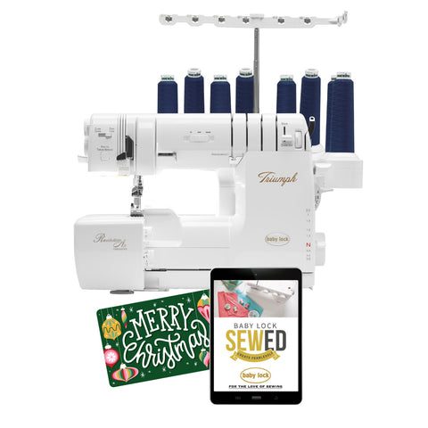 Baby Lock Triumph 8-Thread Combination Serger with RevolutionAir™ Threading