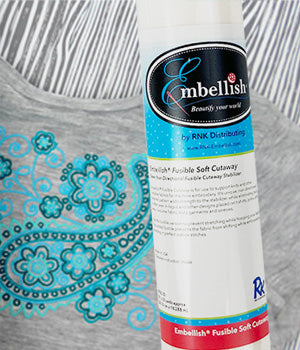 Embellish Fusible Soft Cutaway