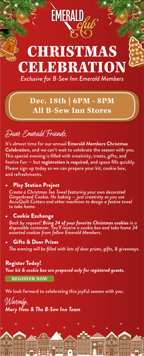 Emerald Member Christmas Celebration