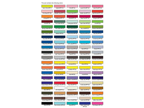 Floriani 100 Spool Embroidery Thread Set 1