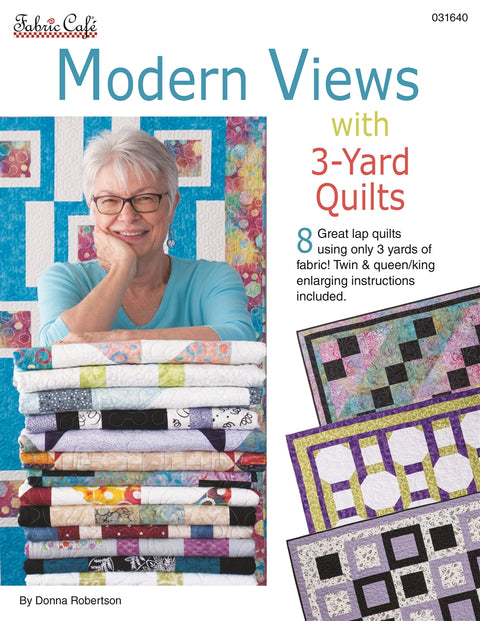 Fabric Cafe 3 Yard Quilt Patterns - Modern Views