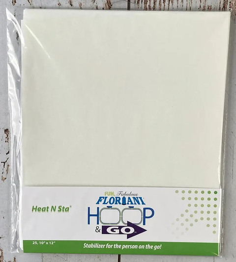 Floriani Hoop N Go - Heat N Sta 10" X12"