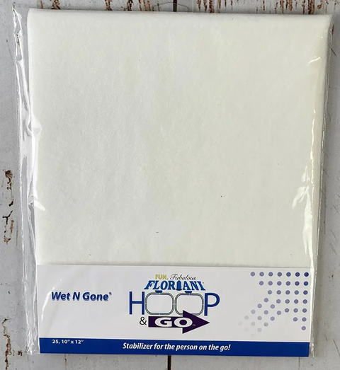 Floriani Hoop N Go - Multi 10" X 12" 20 Sheets