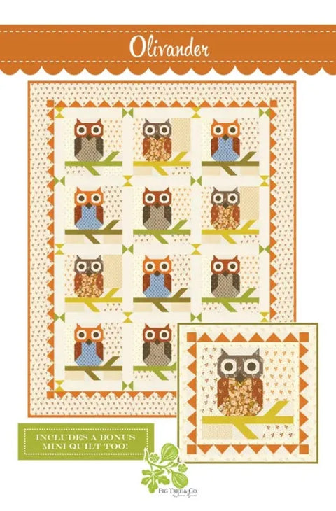 Olivander Quilt Pattern by Fig Tree Quilts