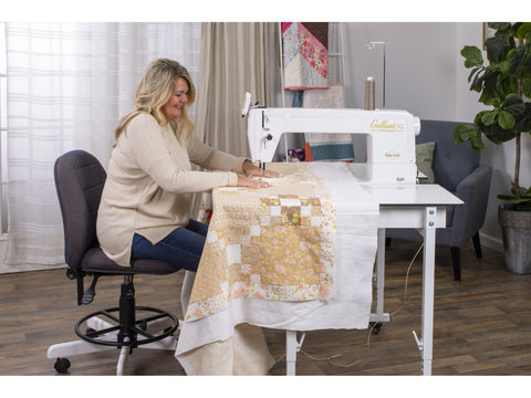 Baby Lock Gallant XL 18" Long Arm Quilting Machine on Standard Table