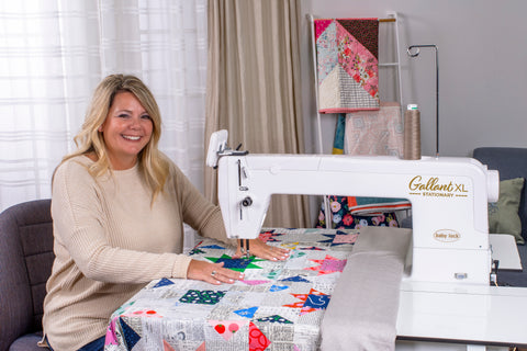 Baby Lock Gallant XL 18" Long Arm Quilting Machine on Standard Table