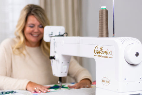 Baby Lock Gallant XL 18" Long Arm Quilting Machine on Standard Table