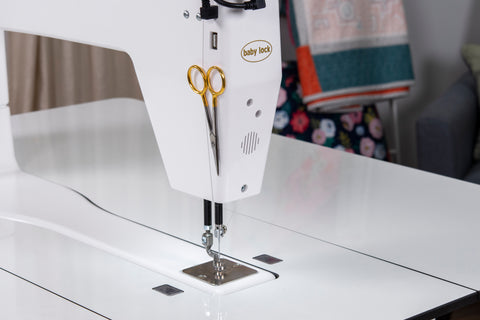 Baby Lock Gallant XL 18" Long Arm Quilting Machine on Standard Table