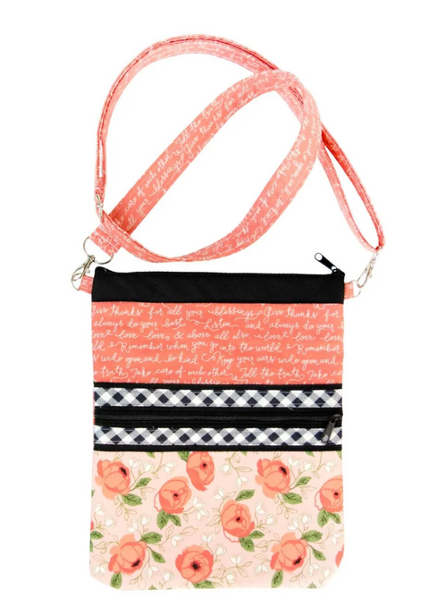 Caitlyn Tote with Zippity-Do-Done® Zipper - Black