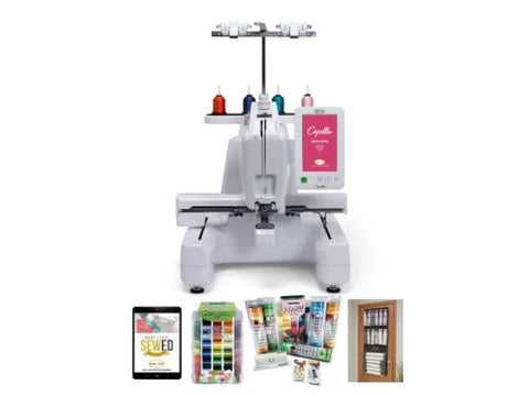 Baby Lock Capella Single-Needle Free Arm Embroidery Machine