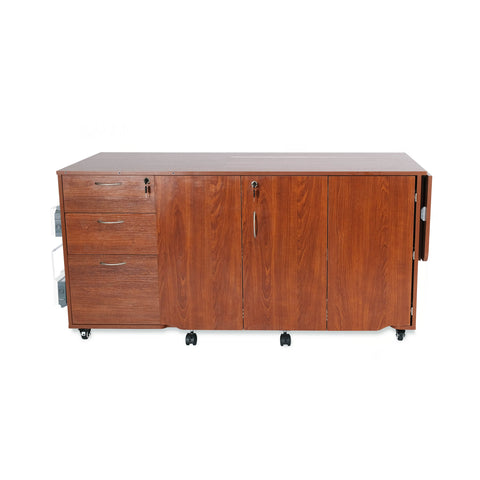 Kangaroo Sydney Dual Rail Electric Lift Sewing Cabinet