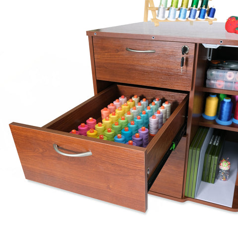 Kangaroo Sydney Dual Rail Electric Lift Sewing Cabinet