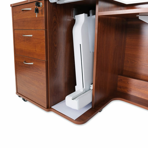Kangaroo Sydney Lite Dual Rail Electric Lift Sewing Cabinet