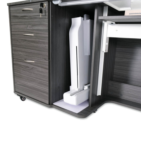 Kangaroo Sydney Dual Rail Electric Lift Sewing Cabinet