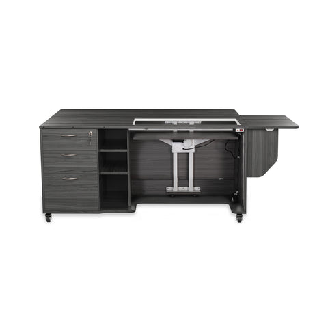 Kangaroo Sydney Lite Dual Rail Electric Lift Sewing Cabinet