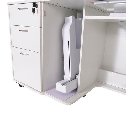 Kangaroo Sydney Dual Rail Electric Lift Sewing Cabinet