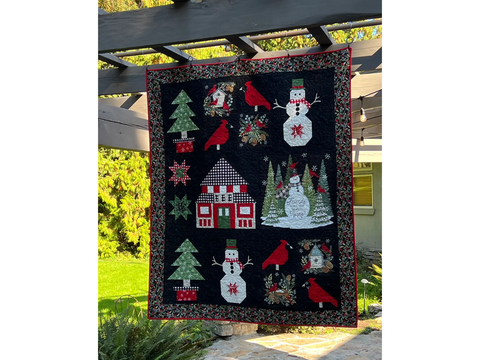 Winter Friends Quilt Fabric & Pattern Kit