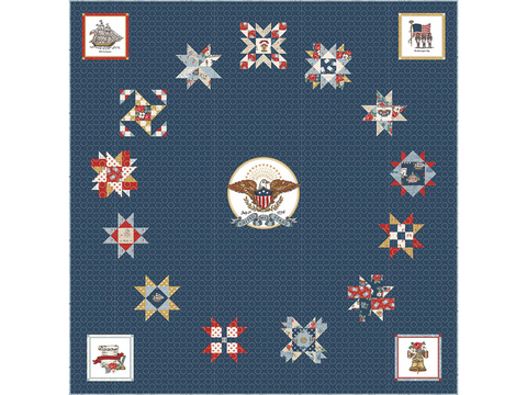 Riley Blake American Independence Quilt Kit