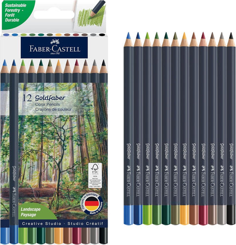Goldfaber Aqua Watercolor Pencils Box of 12