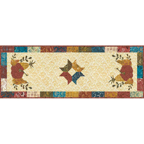 Gather Round Table Runner Pattern by Sandy Gervais