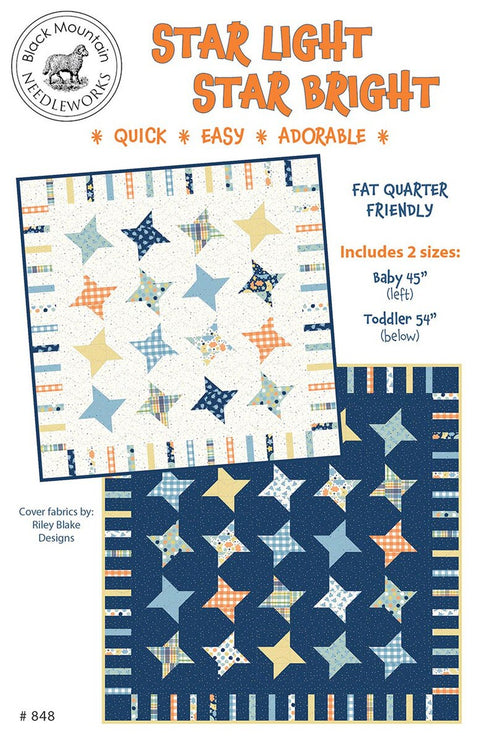 Black Mountain Needleworks Star Light Star Bright Quilt Pattern
