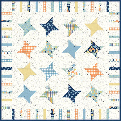 Black Mountain Needleworks Star Light Star Bright Quilt Pattern