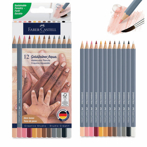 Goldfaber Aqua Watercolor Pencils Box of 12