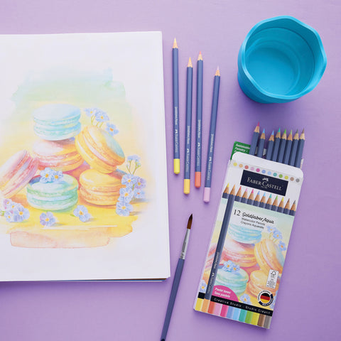 Goldfaber Aqua Watercolor Pencils Box of 12