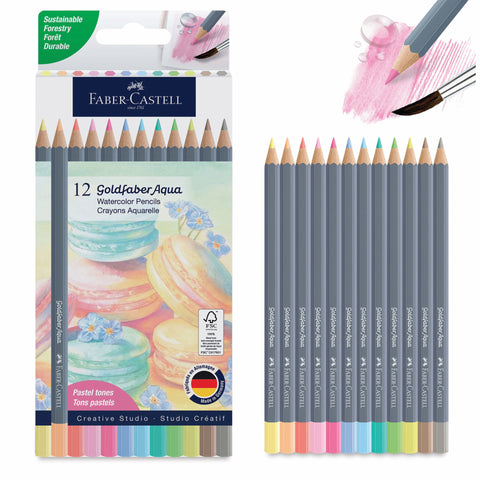 Goldfaber Aqua Watercolor Pencils Box of 12