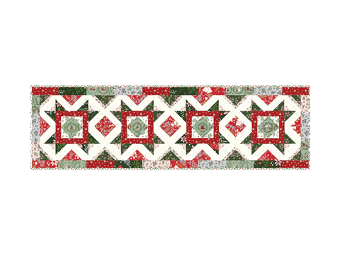 Riley Blake Mistletoe & Holly Christmas Runner